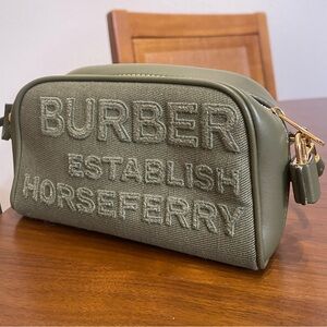Burberry Horseferry Half Cube Small Crossbody Bag